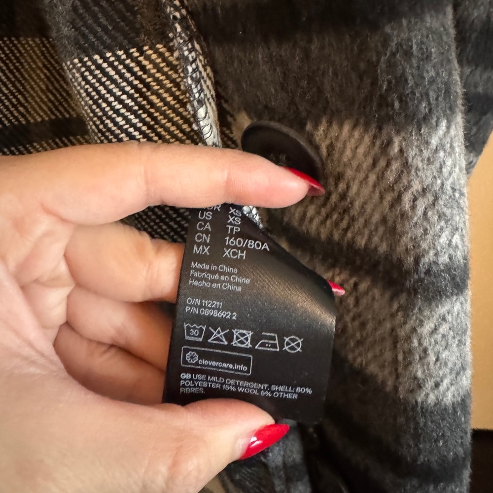 Checkered Shacket - Picture 6 of 6